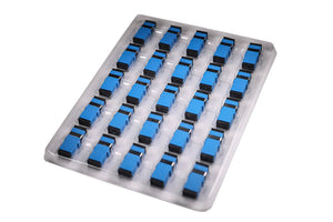Adapter SC/PC Simplex Singolo Modo 9/125 Blu Senza Flange