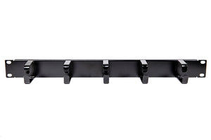 Pannello Passacavo a 5 Anelli per Rack da 19"