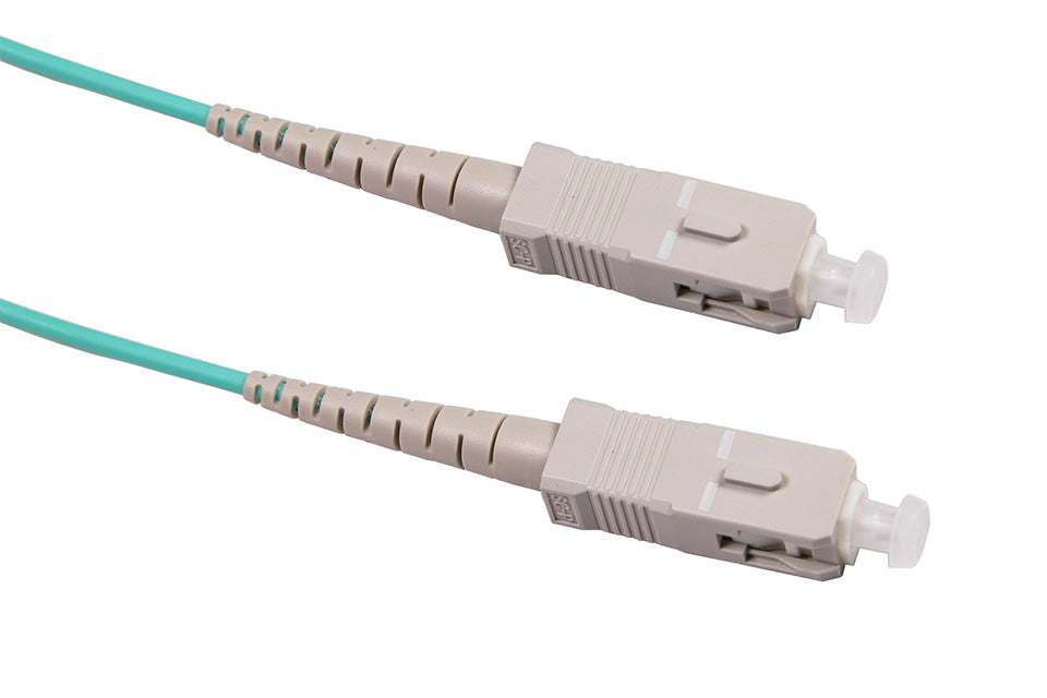 Patch Cord SC/PC - SC/PC Simplex Multimodo 50/125 OM3 Connettore Beige Guaina LSZH Acqua