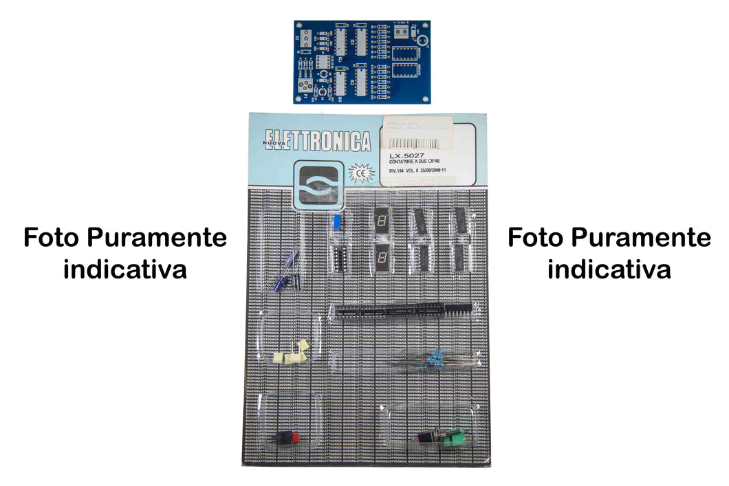 Kit Nuova Elettronica LX1684 Rele con un Tocco