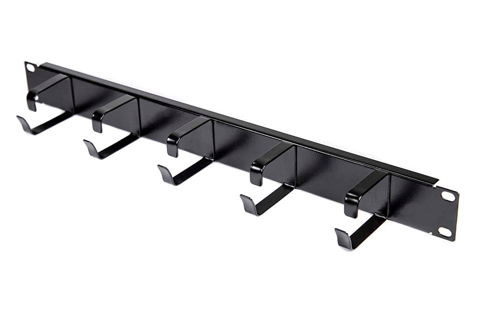 Pannello Passacavo a 5 Anelli per Rack da 19