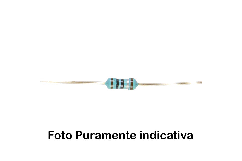 Resistenza in carbonio da 1K ohm 1/4w